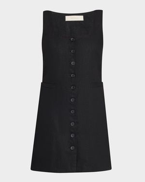 Jacques Linen Mini Dress