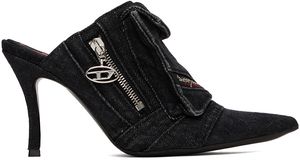 Diesel Black D-Venus Pocket ML Mules