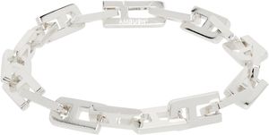 AMBUSH Silver 'A' Chain Bracelet