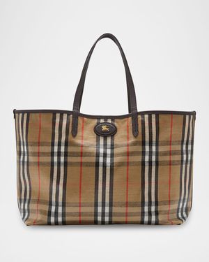 Highlands Large Check Tote Bag