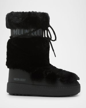 Ltrack Faux Fur High Snow Boots