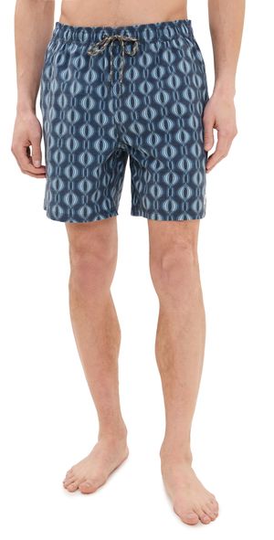 Katin Floyd Volley Swim Trunks 7 Indigo M