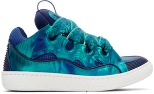 Lanvin Blue Curb Sneakers
