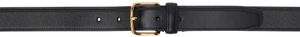 The Row Black Classic Belt