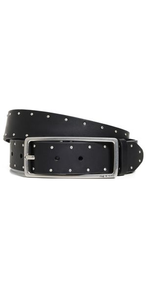 rag & bone Studded Rebound Belt Blk L