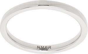 Numbering Bague #3500 argentée