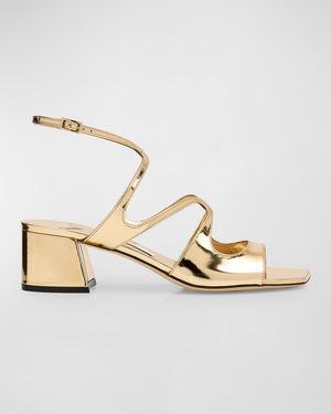 Azilia Strappy Metallic Sandals