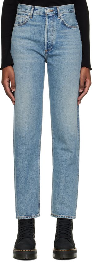 AGOLDE Blue 90's Pinch Jeans