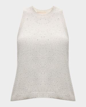 Desiree Speckled Wool Tank