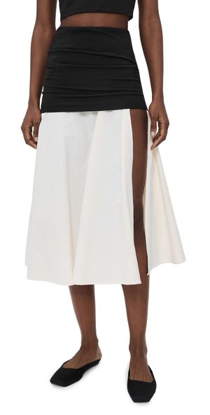 The Line by K Mari Skirt Black/Off-white M