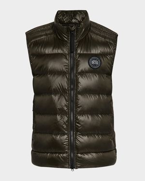 Men's Crofton Disc Puffer Vest