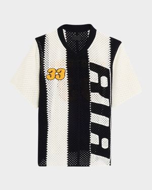 Men's Benjamin Mesh Knit Jersey Shirt