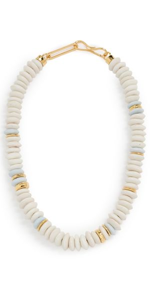 Lizzie Fortunato Laguna Necklace In White White One Size