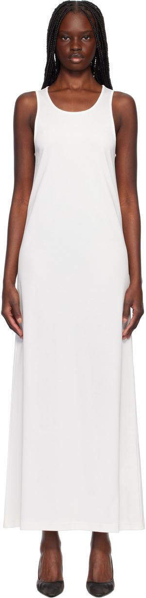 GIA STUDIOS White Isha Maxi Dress