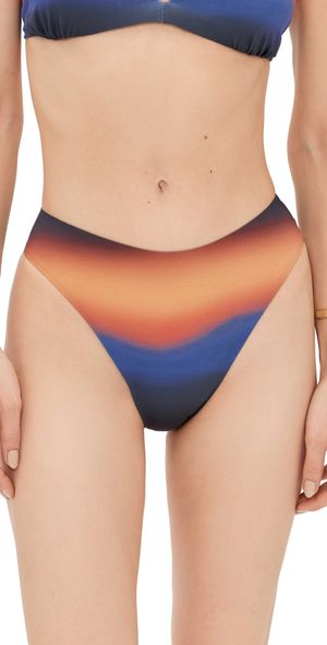Nomads Palm Bikini Bottoms SUNDOWN PRINT 3XL