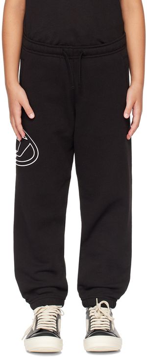 Diesel Enfant | Pantalon de survêtement noir à logo