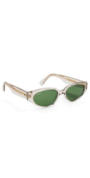 KIMEZE Gabriel 2 Sunglasses Light Grey/Green One Size