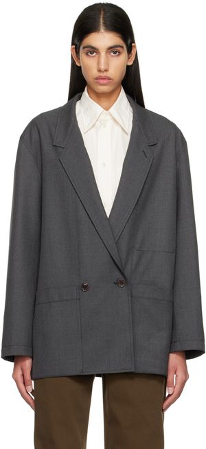 LEMAIRE Gray Workwear Blazer