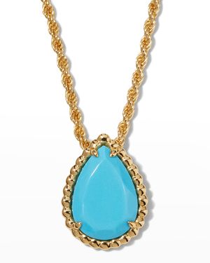 Serpent Boheme Small Pendant Necklace with Turquoise