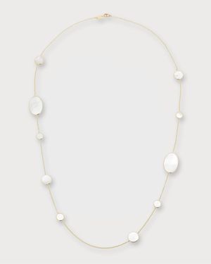 Multi Shape Necklace in 18K Gold