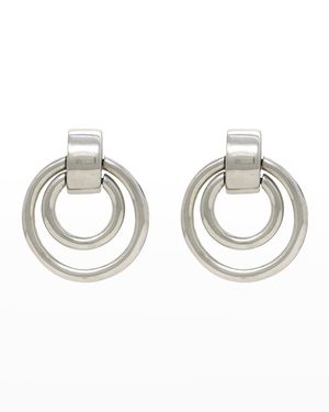 Silver Clip-On Earrings