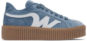 Weekend Max Mara Blue Dedalo Sneakers