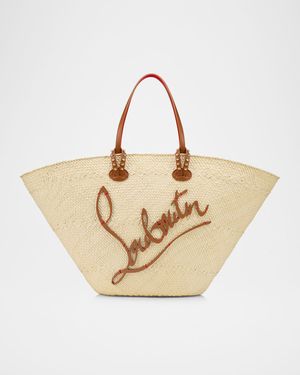 Cabata Mini Basket Tote Bag in Raffia