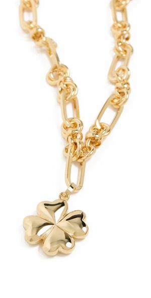 Martha Calvo Clover Necklace Gold One Size