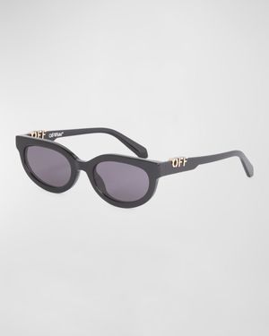Sparks Acetate Cat-Eye Sunglasses