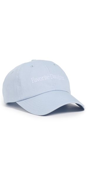 Favorite Daughter Classic Logo Baseball Hat Blue/White One Size