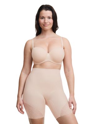 Chantelle - Panty gainant taille haute en dentelle - Taille 48 - Beige