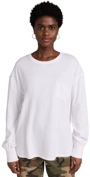 Free People Fade Into You Tee Metal Stiletto M