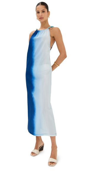 STAUD Ramon Maxi Dress Ride The Wave L