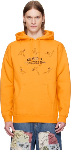 KidSuper Yellow 'It's All Up In Air' Acrobats Hoodie