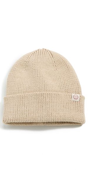 Marine Layer Cotton Beanie Oatmeal One Size