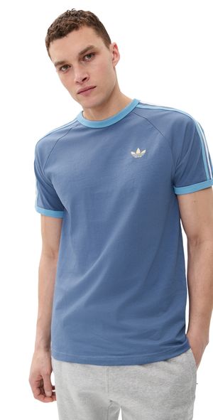 adidas 3S Nations Tee Crew Blue/Light Blue/White XL