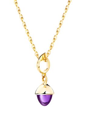 MIKADO Flamenco 18k Amethyst Pendant