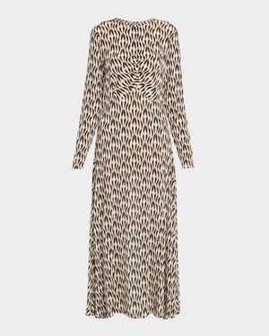 Naia Printed Jersey Maxi Dress