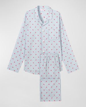 Men's Nelson 84 Long Cotton Pajama Set