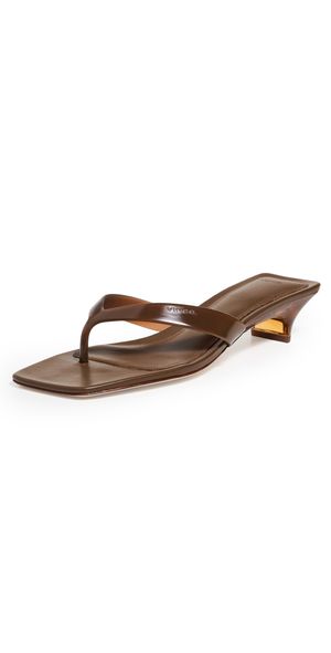 Vince San Juan Jelly Sandals Saddle 8