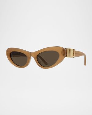 LW40156UW Oval Sunglasses