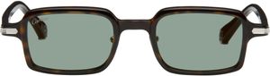 Cartier Brown 'Première de Cartier' Sunglasses