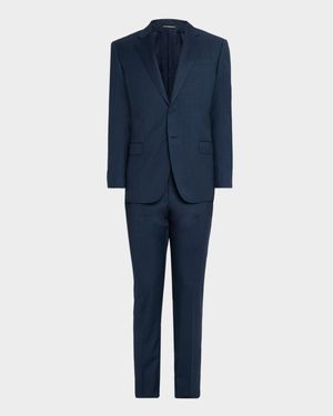 Men's Wool Micro-Houndstooth G Line Suit