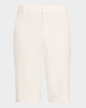 Mid-Rise Chino Shorts
