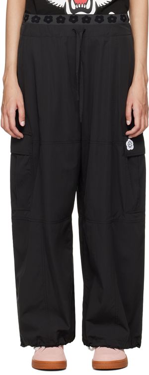 Kenzo Black Boke Flower 2.0 Cargo Pants