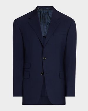 Men's Cavendish Wool Single-Breasted Sport Coat