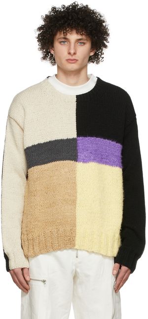 Jil Sander Pull noir en coton