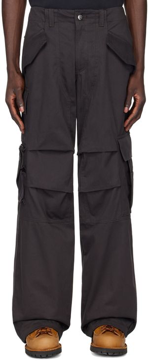 Rhude Black Ceremonia Cargo Pants