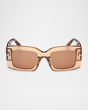 Brigitta Rectangle Acetate Sunglasses