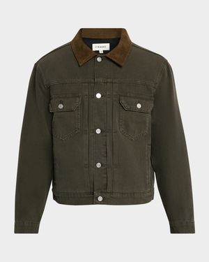 Men's Canvas Trucker Jacket